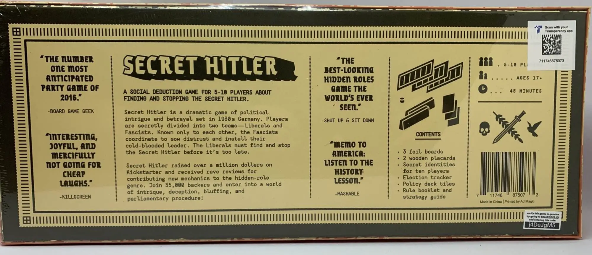 Secret Hitler