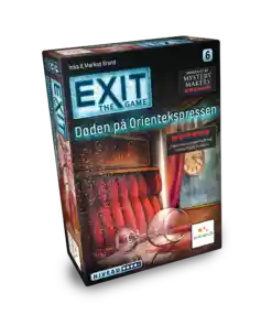 EXIT: Døden på Orientekspressen - KudosGames.Dk - Escape Room