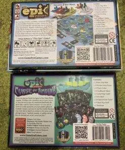 Tiny epic Pirates + Curse of amdiak (udvidelse)