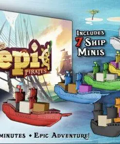 Tiny epic Pirates + Curse of amdiak (udvidelse)