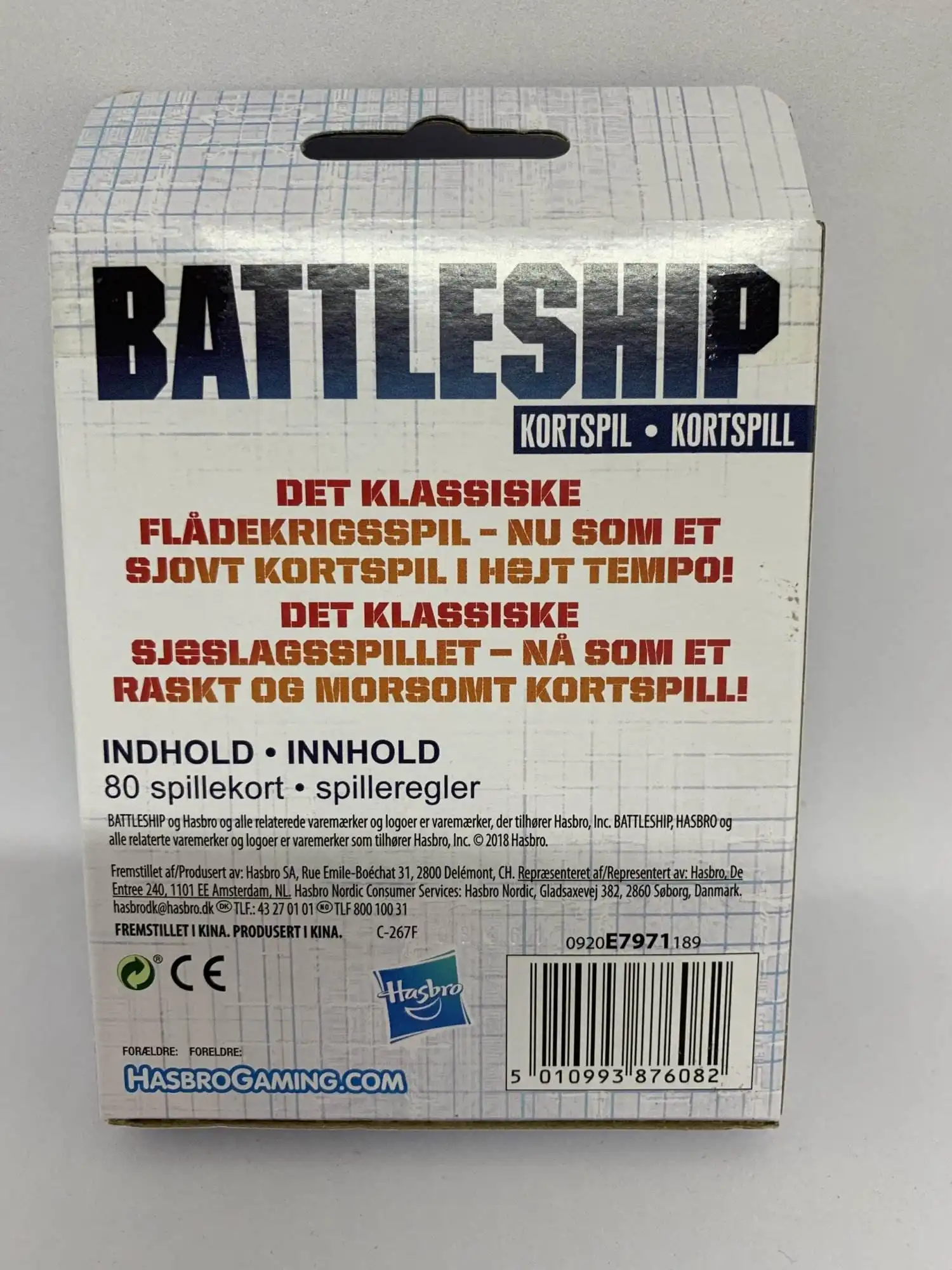 Battleship- Kortspil