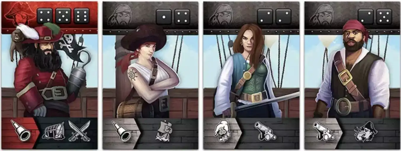 Tiny epic Pirates + Curse of amdiak (udvidelse)