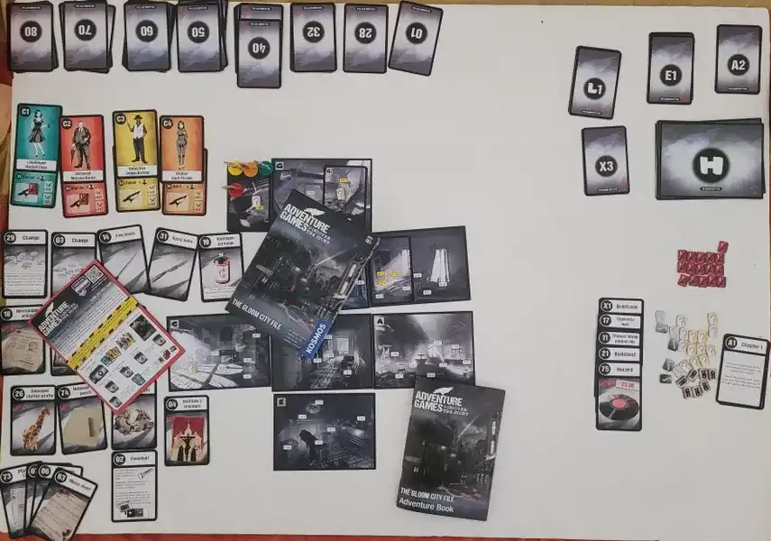 Adventure Games- The Gloom City File