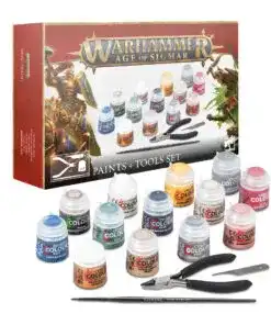 WARHAMMER AGE OF SIGMAR PAINTS+TOOLS ENG